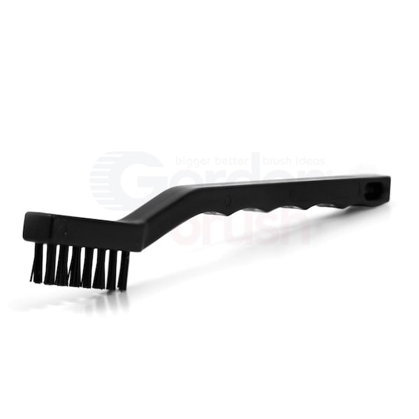 H1 No. 4 Channel Strip Brush .010 Bristle D Black 100% Conductive, PK12